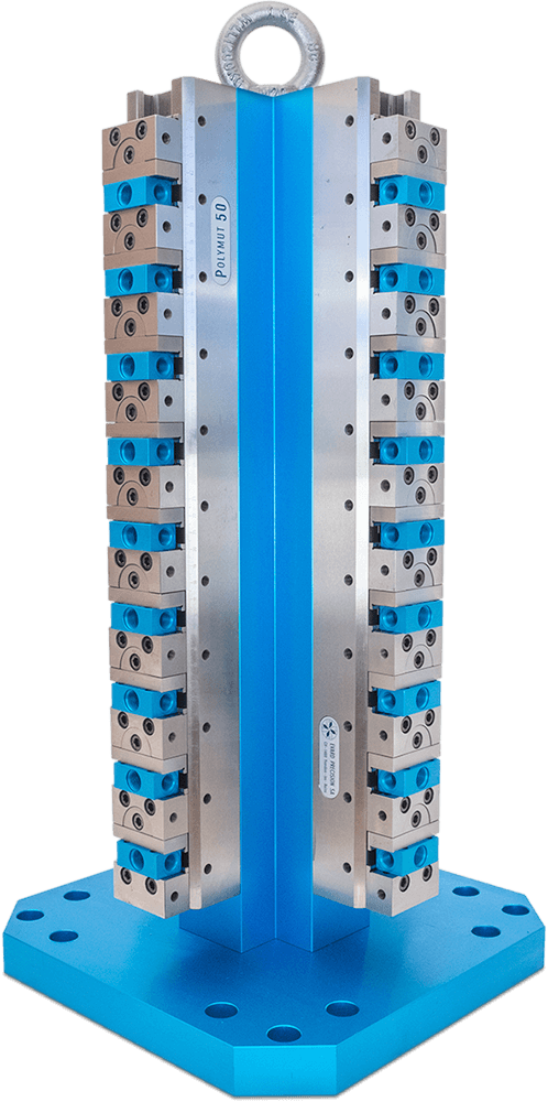 The multiple clamping system 50 and 80